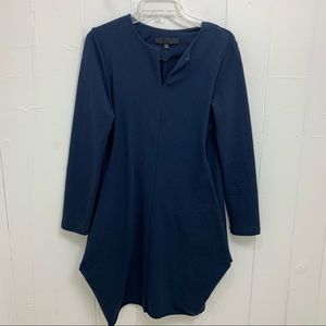 Veronique Miljkovitch Asymmetrical Tunic Dress Size Medium